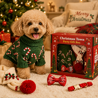 Coffret Cadeau Noël 2026 : Ensemble Collier et Quatre Articles pour Chiens – Conception Confortable pour l'Hiver – Idéal comme Cadeau pour Chiens