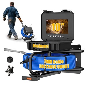 Draggable tự-san lấp mặt bằng & 512Hz sonde cống máy ảnh 10.1inch màn hình mét truy cập Ống kiểm tra Video Camera - Product Image 6