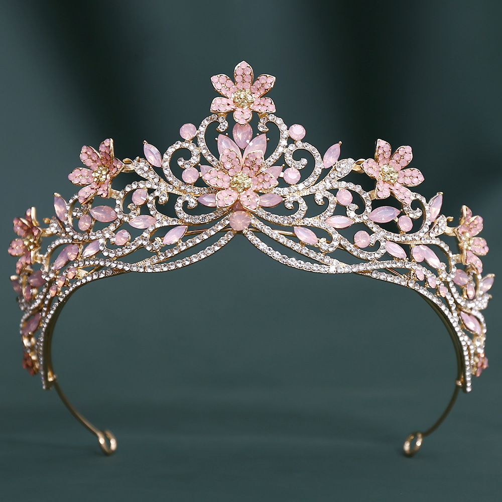 Kc or blanc diamant-rose gelée diamant style