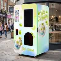 Machine à crème glacée automatique LE1010A, adaptée aux chiens, multi-saveurs, poudre de crème glacée molle au lait, modèle de nuit