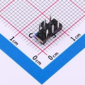 K3-2245D-F1 Slide Switch Through hole Component (THT) Switch Double Pole Double Throw Rectangle Pin Header PC Pin 9mm - Product Image 2