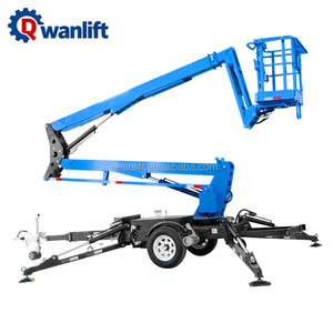 Elevador Portátil Ava Telescópico de 12m-24m, Remolcable, con <span class=keywords><strong>Plataforma</strong></span> Elevadora Pequeña, Qdwanlift WL Multicombustible - Product Image 4