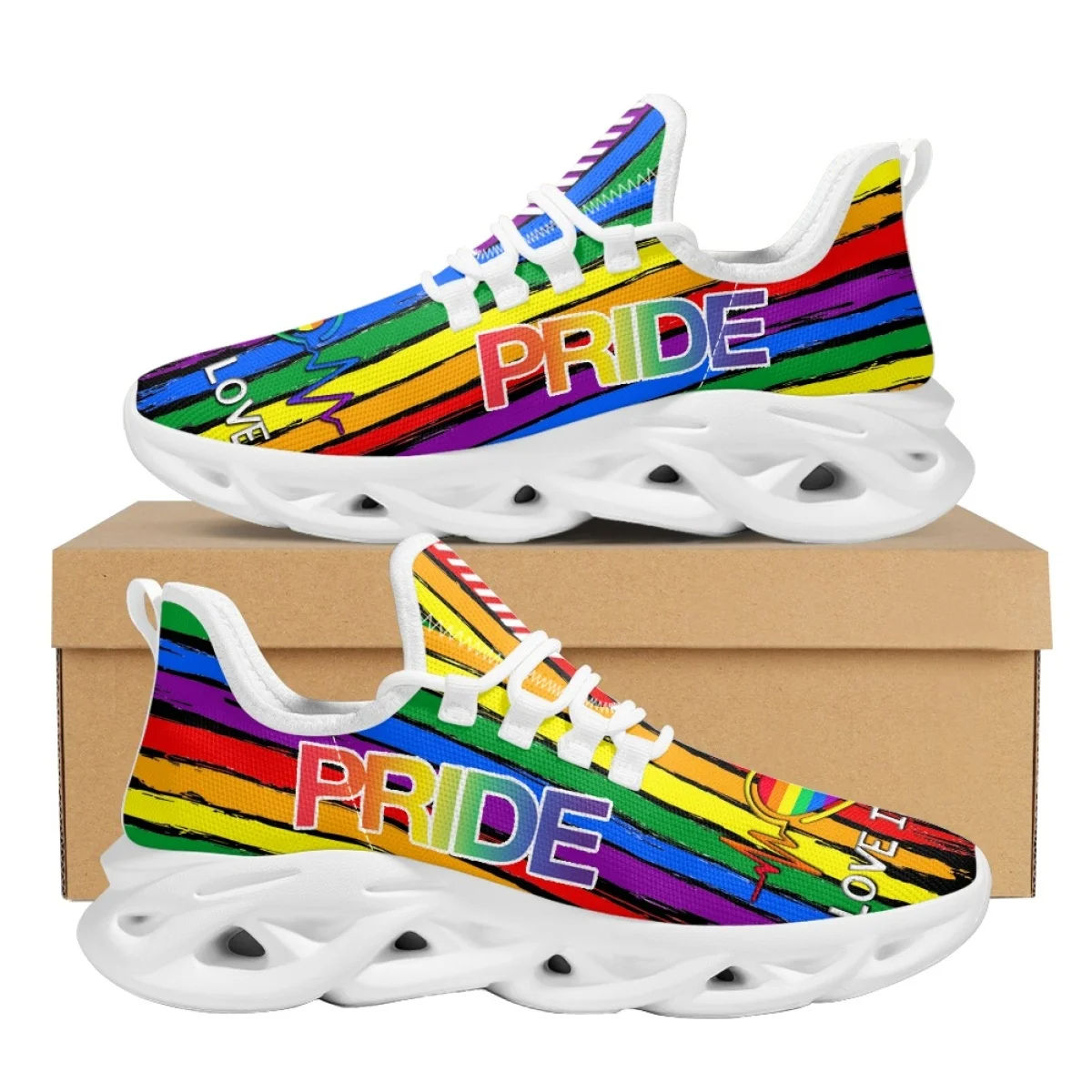 Athletic Shoes Fila Pride Sneakers Wholesale Hot Sale LGBT Pride