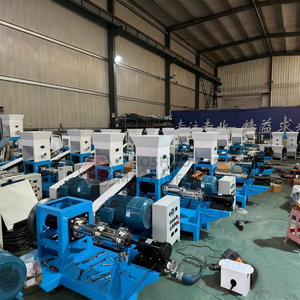 Machine extrudeuse automatique d'aliments pour animaux de compagnie <span class=keywords><strong>en</strong></span> promotion, machine à granulés flottants pour aliments pour poissons, équipement de traitement d'aliments pour lapins - Product Image 5