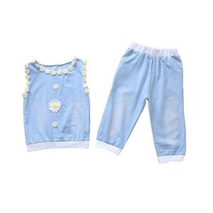 Conjuntos de Ropa de Moda para Niñas, Camisetas Importadas de EE. UU. y Pantalones Vaqueros de Último Diseño de Ltd Clothing Tailandia - Product Image 1