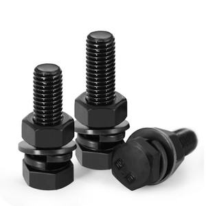 Cường độ cao 304 thép không gỉ SS316 A2 lớp 8.8 kết hợp <span class=keywords><strong>Hex</strong></span> Bolt Nut và máy giặt - Product Image 6