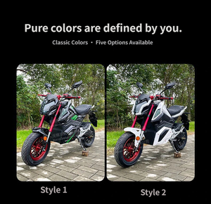 Moto électrique tout-terrain 2000W, moto électrique sportive, haute vitesse, puissante, rapide, pour adultes, deux roues - Product Image 6