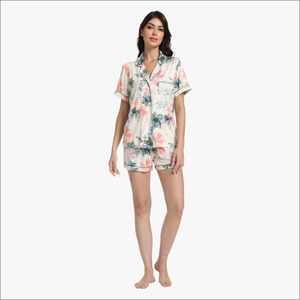 Private Label Bamboo Cotton Knitted Women's <b>Pajamas</b> Customizable Breathable Cute Valentine's Day <b>Pajama</b> Sets - Product Image 1