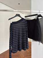 Découvrez nos styles décontractés d'été à épaules dénudées : T-shirts polyvalents, amincissants, transparents et rayés à manches longues qui vont avec tout.