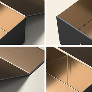 Boîte à chaussures miniature en velours rose de luxe, boîte à crayons, boîte à lunettes de soleil, boîte à vin magnétique - Product Image 6