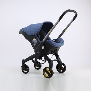 Cochecito de Bebé Reversible Cuatro en Uno de Aleación de Aluminio con Canasta Bidireccional, Ruedas de PU, Asiento de Seguridad para Recién Nacidos, Carga Máxima de 25 kg - Product Image 6