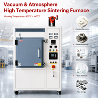 Horno de Vacío de Alta Temperatura 1600 ℃