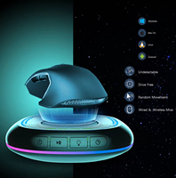 Simulateur de mouvement de souris indétectable avec minuterie marche/arrêt, lumières RGB, sans pilote, garde l'ordinateur actif