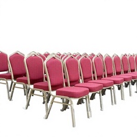 Chaises de banquet modernes et minimalistes pour hôtels, chaises pour lieux de mariage, chaises en aluminium rembourrées pour salles de réception et clubs – Approvisionnement direct usine