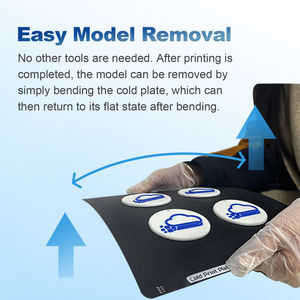 Antinsky แผ่นแม่เหล็กสองด้านยืดหยุ่นได้, A1ขนาดเล็ก/A1/ P2S /X1C สำหรับแล็บ Bambu 35C - Product Image 3