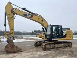 Excavatrice sur chenilles hydraulique Caterpillar d'occasion Cat 326FLN d'origine, matériel de construction d'occasion, vente en gros d'excavatrices - Product Image 3