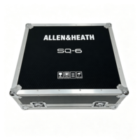 Boîtier de transport robuste de haute qualité pour console de mixage numérique portable DJ OEM Allen&Heath SQ6, 4 poignées, pieds en caoutchouc, IP67