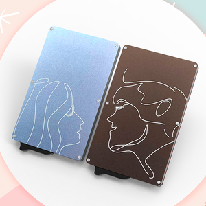 Aluminum Business Custom Magnetic Credit Card Holder <b>Wallet</b> with <b>RFID</b> Blocking and Multi-Function - Product Image 4