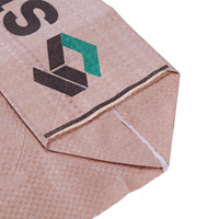 Les sacs en papier vides faits sur commande 50 kilogrammes de ciment pp vident l'emballage de sac de ciment pour le ciment de emballage