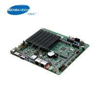 Carte mère Mini ITX double LAN 17x17 Mini ITX J6412 avec VGA HD LVDS/EDP 6 modules COM