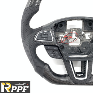 RPPF Nouveau design Meilleure vente Pièces automobiles Volant en fibre de carbone professionnel pour Ford Focus/MK3/<span class=keywords><strong>RS</strong></span>/ST/SE - Product Image 2