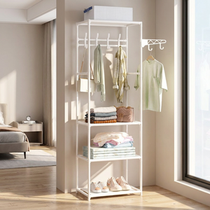 <span class=keywords><strong>Perchero</strong></span> de metal vintage económico y estable para oficina, hogar o exhibición de ropa - Product Image 6