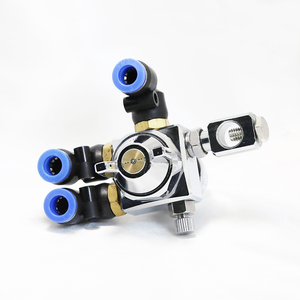 Pistolet de pulvérisation automatique de buse d'atomisation d'air anti-goutte XINHOU; buse de peinture de brouillard sec lubrifiant; série DK5, <span class=keywords><strong>DK6</strong></span> - Product Image 3