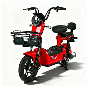 Vélo <span class=keywords><strong>électrique</strong></span> chinois 350W/500W pour adultes, batterie au plomb-acide 48V, deux places, scooter <span class=keywords><strong>électrique</strong></span> de ville avec pédales - Product Image 2