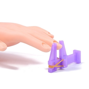 Colorful Plastic <b>Nail</b> Mold Fixing Clips Crystal <b>Extension</b> Shaping Tools for Professional Manicure - Product Image 4