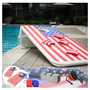 Jeux de plein air Planche à sacs de sable Cornhole Set Corn Hole Game Floating Pool Game Inflatable Cornhole Board - Product Image 6