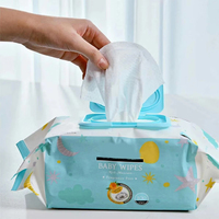 Toallitas Húmedas para Bebé Extra Grandes de 18*18cm, Hipoalergénicas, Sin Perfume, Ultra Hidratantes, para la Limpieza de Manos y Boca del Bebé