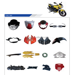 Pièces de carrosserie en plastique pour moto TVS ROCKZ, caches latéraux avant et arrière - Product Image 3