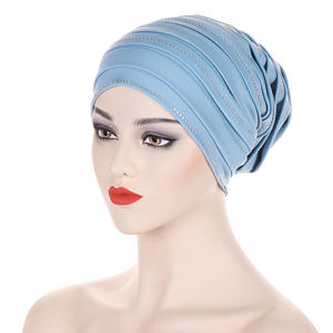 غطاء رأس إسلامي عصري متعدد الألوان مع عصابة رأس وقبعة داخلية - Product Image 1