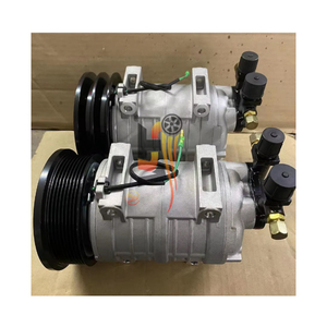 Compresseur de voiture universel 3791247C2 3791247C1 compresseur de déplacement fixe de camion réfrigéré 12V 24V pour <span class=keywords><strong>TM21</strong></span> - Product Image 1