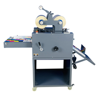 Vente chaude FM-490B semi-automatique Bopp film rouleau plastifieuse différentes tailles de papier, y compris A4 A3 A5 A6 au prix d'usine