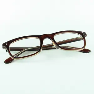 Clear Stock Nerd Optical Frames Classic Square Frame Eyeglasses Frame