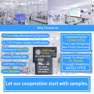 Relais 30a 40a Mini 3 Volt 5V 6 Volt 12v 24Vdc 48V Dc T90 Pcb 4 Pin 5 Pin 6 Pin Cmp7 relè di potenza 30a Relais - Product Image 4