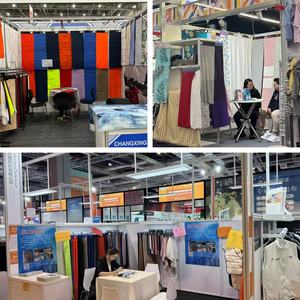 Tissu <span class=keywords><strong>occultant</strong></span> 100 % polyester tissé de haute qualité, prix usine, résistant à l'usure, poids moyen, uni - Product Image 6