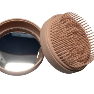 new professional round Salon Comb,ABS Hair Detangler Tangle Knot Bristle Hair Detangling Brush with mat finish