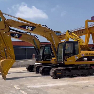 Excavateur anti-corrosion CAT 320D pour fosse de fondation sur pieux de pont et construction de ponts traversant la rivière - Product Image 1