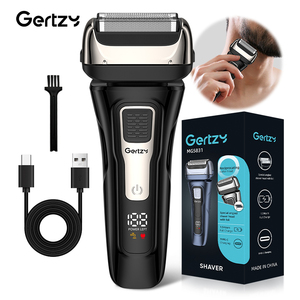 Professional Men's Rechargeable <b>Shaver</b> Trimmer Set Type-C Charging <b>Face</b> Shaving Machine for Household Use Foil <b>Shaver</b> - Product Image 1