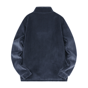Cardigan da <span class=keywords><strong>Uomo</strong></span> in <span class=keywords><strong>Cashmere</strong></span> con Logo Personalizzato, <span class=keywords><strong>Giacca</strong></span> Sportiva Invernale Casual con Collo Alto, Taglia Ampia, Calda e Spessa - Product Image 4