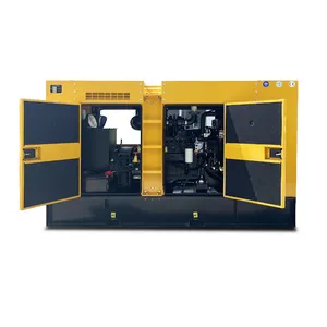 208 120V EPA Certificate 3Phase Powered By Cummins 125Kva 100Kw Diesel Generator With Transfer Panel