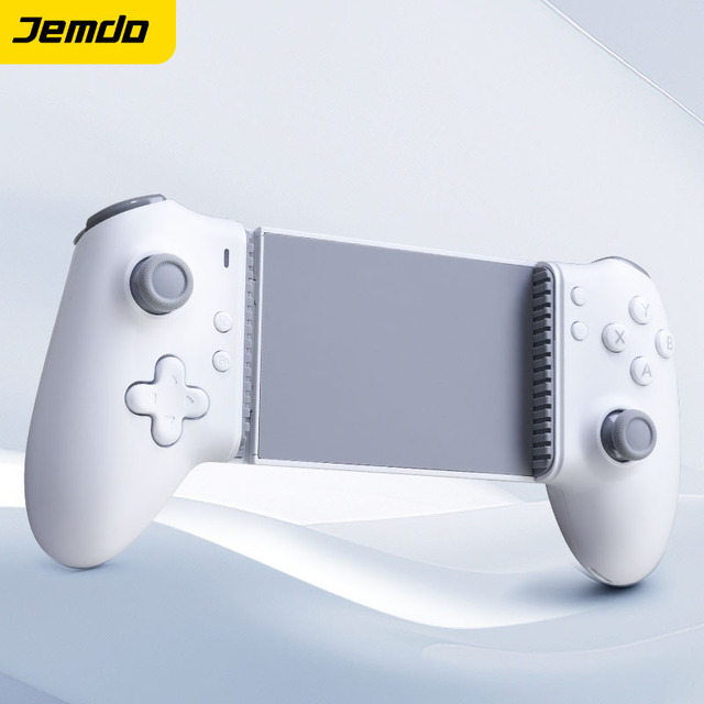 Jemdo Stretching Game Controller for PS5/PC/Mobile Wireless Bluetooth Cross Key Split Hall Joystick Supports 7 Inches Phone