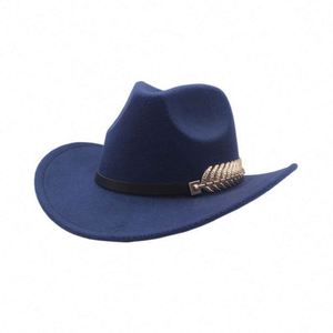 Chapeau Fedora Jazz en Feutre de Haute Qualité pour Hommes, Bord de 6 cm, avec Accessoires en Os de Poisson – Vente en Gros - Product Image 2
