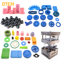 Piezas de Plástico Moldeadas por Inyección Personalizadas de POM, PA, PP, ABS, PTFE/NYLON/PC, Tratamientos de Superficie, Diseño CAD para Maquinaria y Equipos OEM