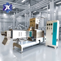 Ligne de production automatique de protéines de soja texturées, extrudeuse bivis, produisant divers produits végétaux de forme variée à base de protéines de soja