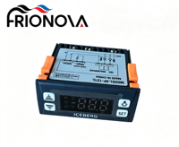 Contrôleur de température numérique haute puissance 30A avec contrôle lumineux pour système de réfrigération, thermostat CVC
