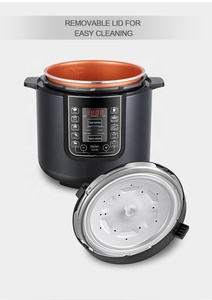 Nồi áp suất điện 5L 900W 127-220V Chất lượng cao bằng thép không gỉ Nồi áp suất điện - Product Image 5