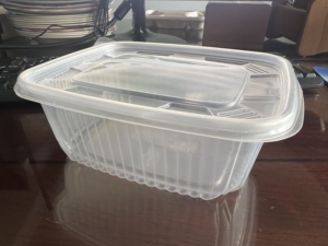 일회용 플라스틱 PP 테이크아웃 음식 용기 제조용 자동 인라인 진공 성형기 - Product Image 6